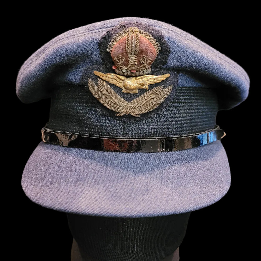 WW2 Royal Canadian Air Force RCAF Officers' Service Cap, Attributed