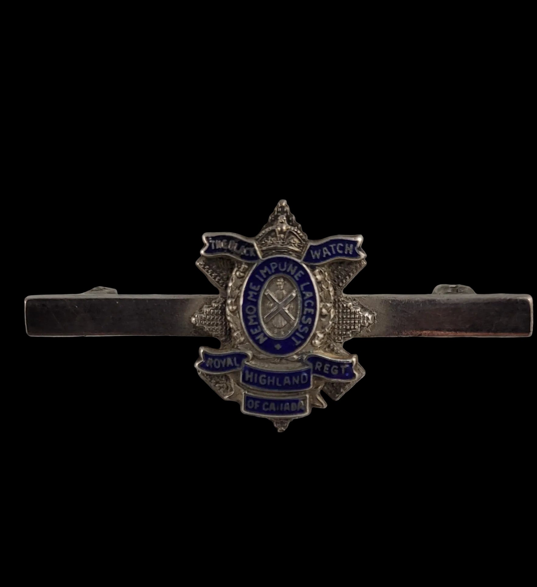 WW2 Sweetheart Brooch for The Black Watch (Royal Highland Regiment) of Canada