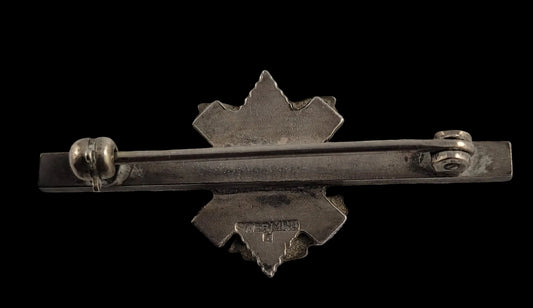 WW2 Sweetheart Brooch for The Black Watch (Royal Highland Regiment) of Canada) Obverse