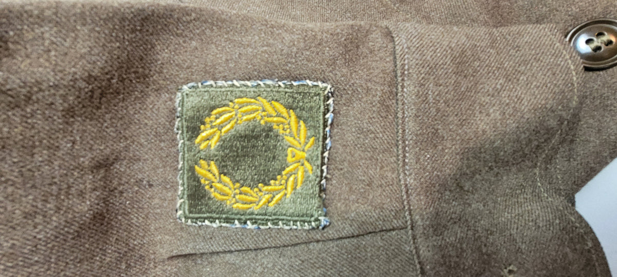 WW2 USAAF 9th Army Air Force Ike Jacket 1944 Named 5