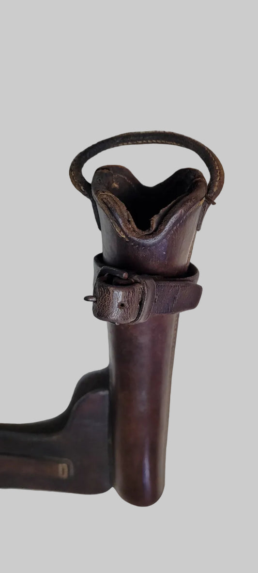 leather hunting horn holder 3