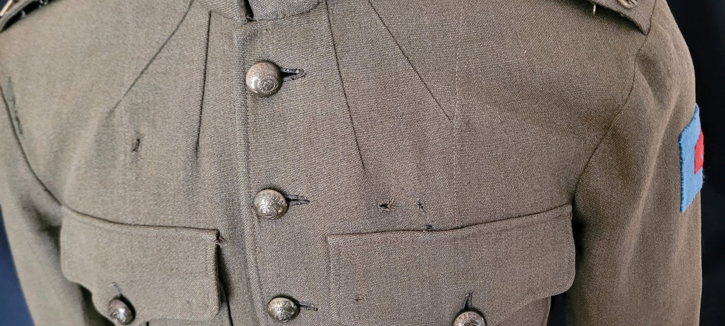 WW1 1903 Pattern Canadian Engineers Seven Button Tunic