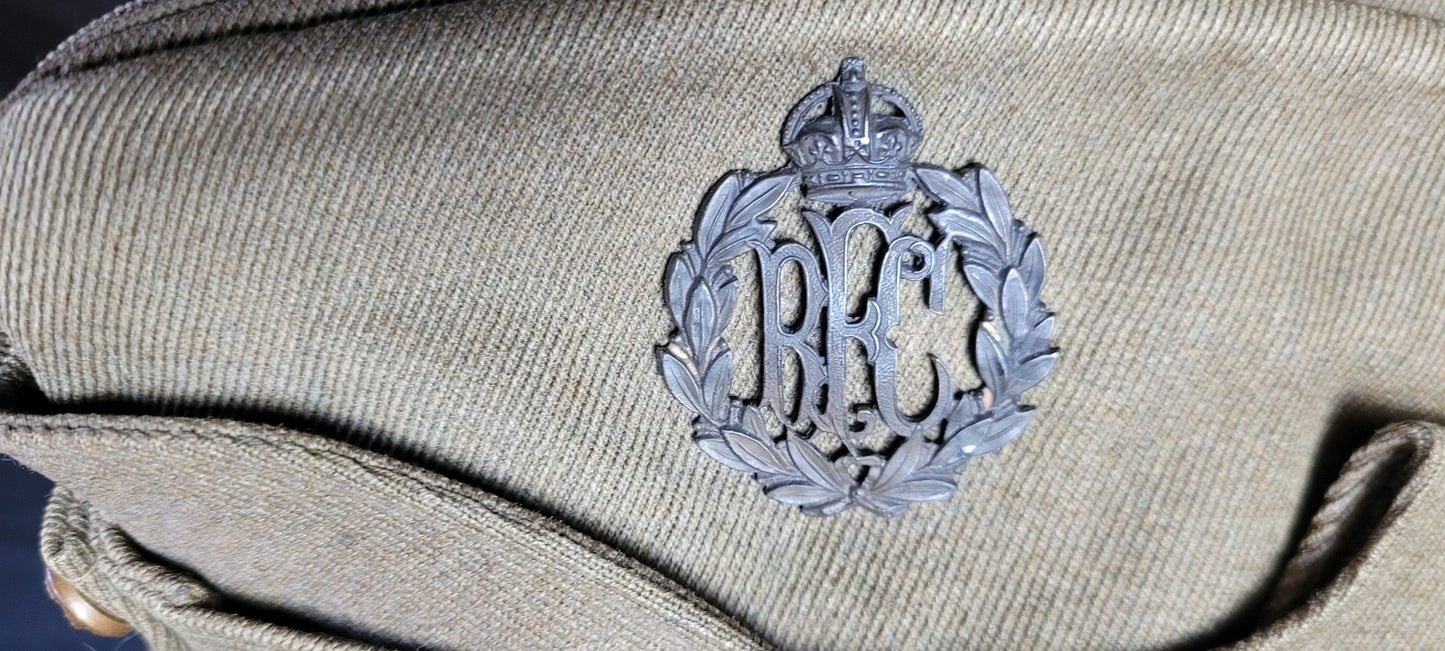 ww1 RFC officer's side cap 6