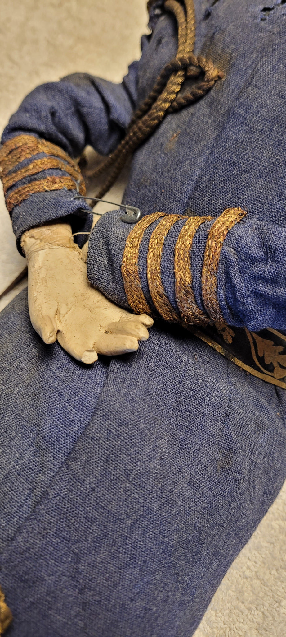 ww1 patriotic or doll of a british officer 4
